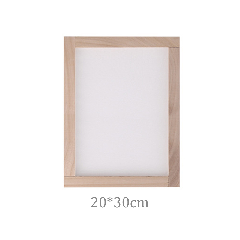 Paper Making Mould Screen Traditional Diy Craft Wooden Papermaking Screen Frame Kids Children Diy Paper Craft Rectangular Mold: C