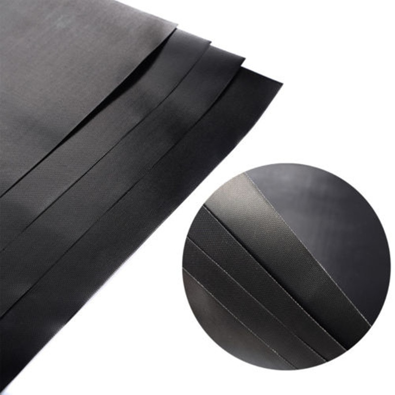 LMETJMA Large Size BBQ Grill Mat For Familly Barbecue Grill Sheet Portable Non-Stick BBQ Grill Pad Baking Microwave Oven Use Mad