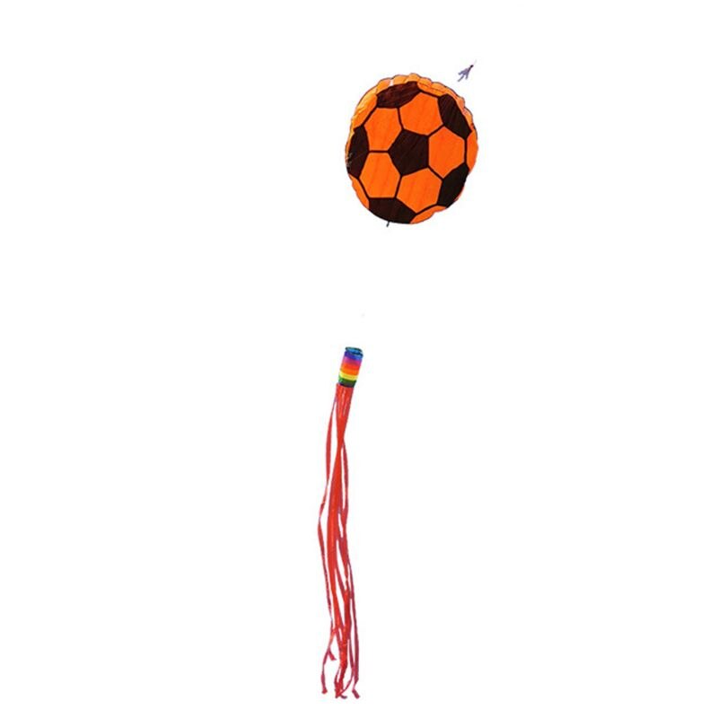 Football Kite with Tassel - Soft Frameless Parafoil for Outdoor Entertainment Sports