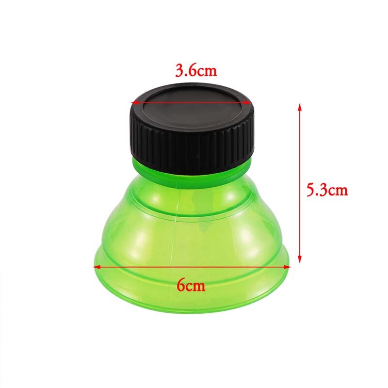 6 Pcs Seal Caps Snap Fles Top Kan Cover Fizz Coke Drinken Soda Deksel Cap Herbruikbare Soda Saver Pop Bier drank Kan Cap Flip Fles