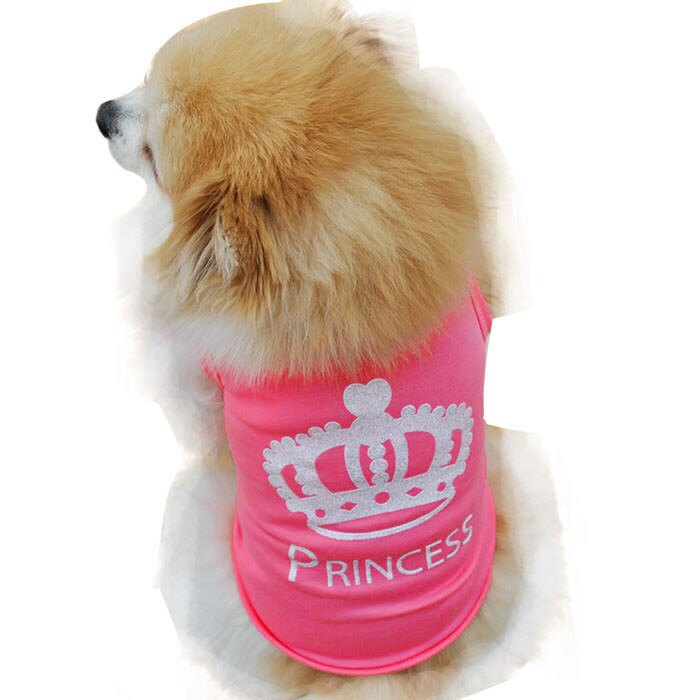 25 Mode Puppy Zomer T-shirt Kleine Hond Kat Pet Kleding Vest T-shirt Honden Vest Shirt jaar Mooie Pet T-shirt