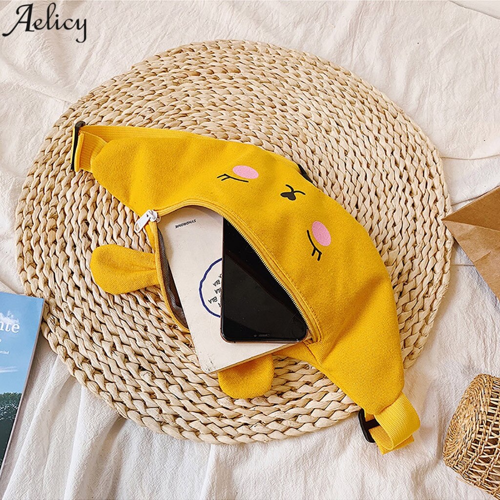 Aelglacial mignon taille sacs femmes poitrine sac femme toile frais couleur sac à main enfant Jokerphone pochette sac à bandoulière