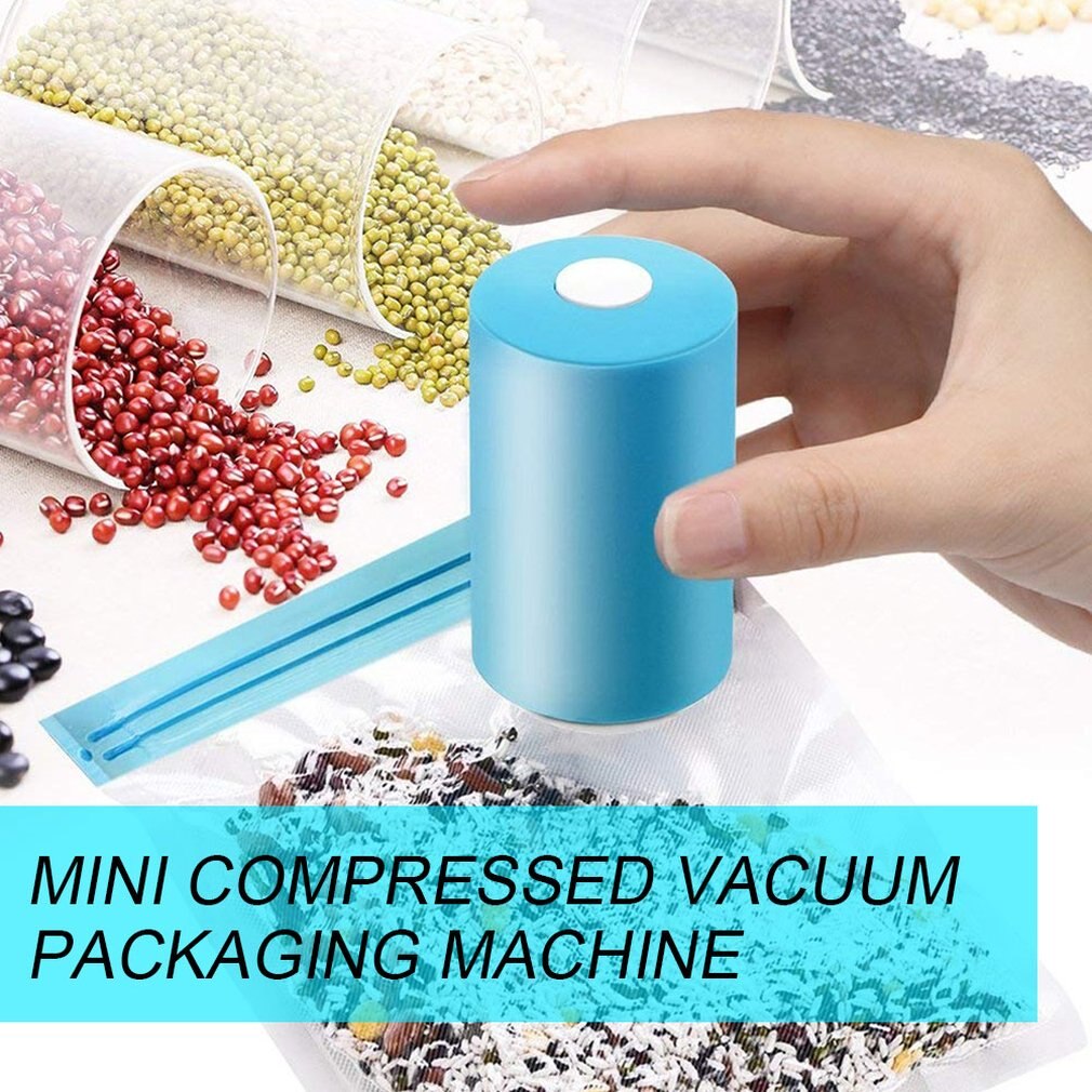 Mini Vacuum Sealer Machine USB Rechargeable Vacuum Sealing System Food Storage Saver Vacuum Sealing Machine