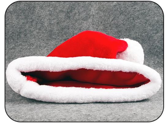 Lyxiga plysch julhattar tjocka varma vuxen stort hår boll tomte hattar juldekoration barn julfest