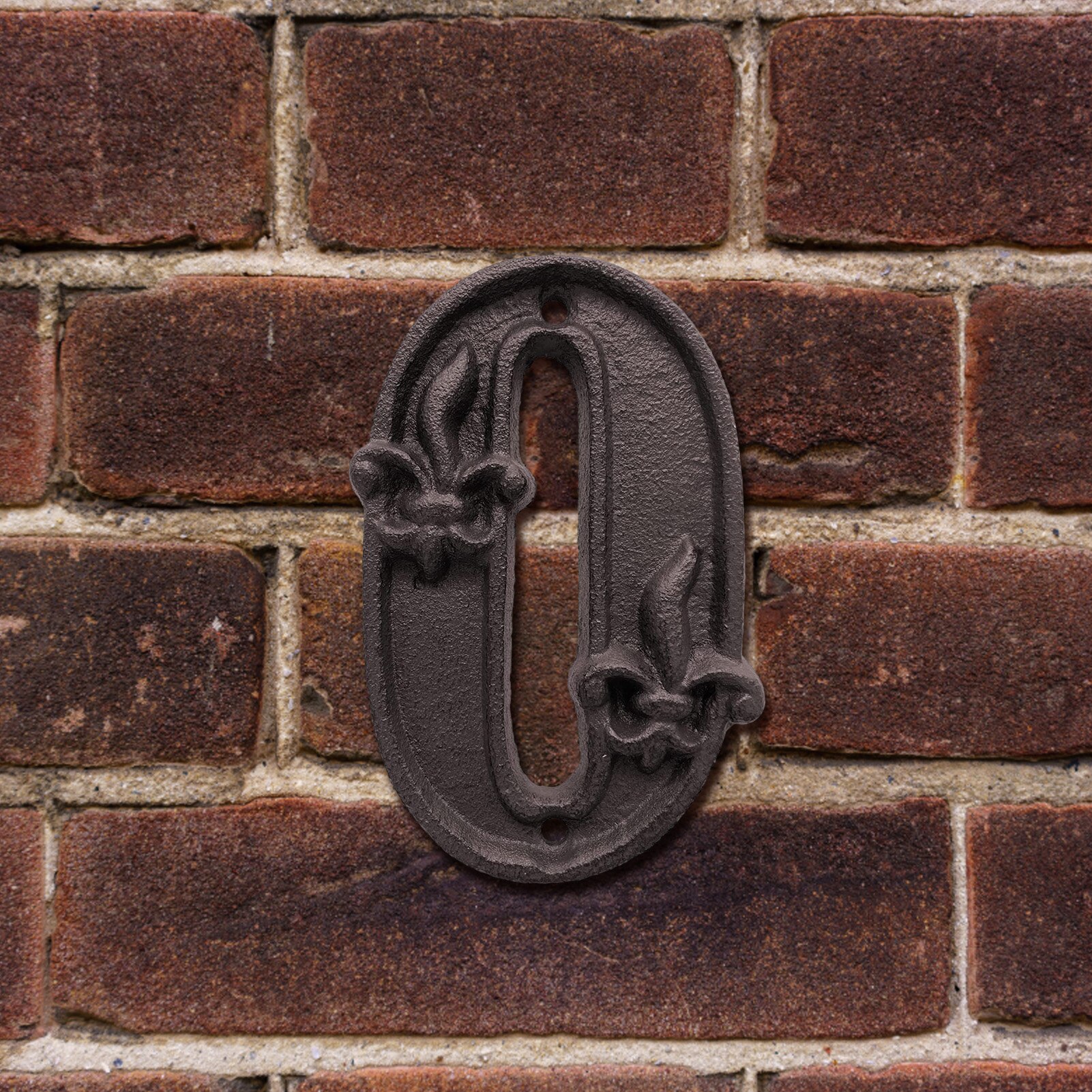 Metal Digital Numbers Cast Iron House Sign Plaque Door Plate DIY 0-9 Hotel Home Cafe Wall Decor Address Door Numbers