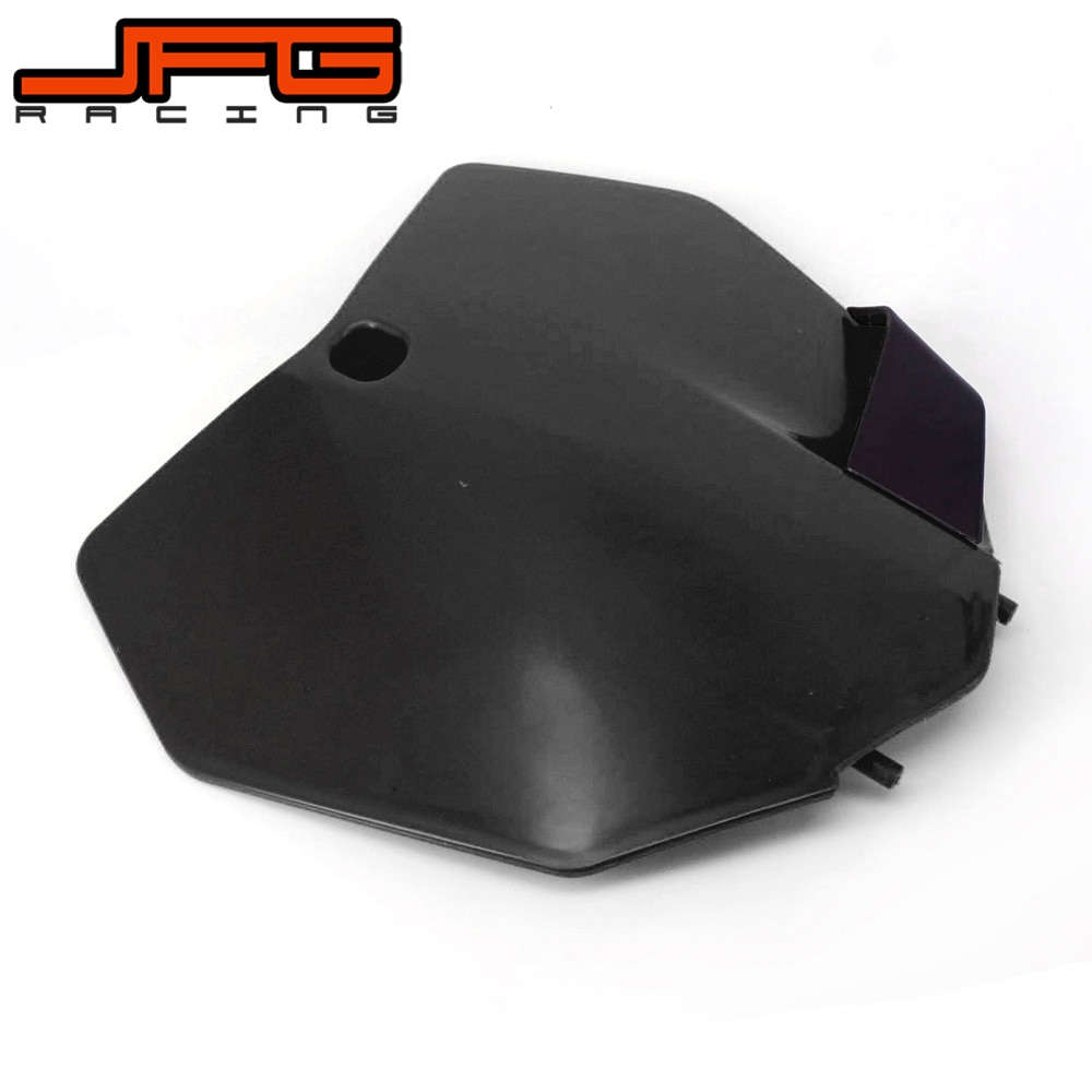 Motorcycle Front Number Plate Card For KTM EXC XC-W XCW XCF-W SX XC SX SXF XCF SX-F 125 150 250 300 350 450 530 White Black