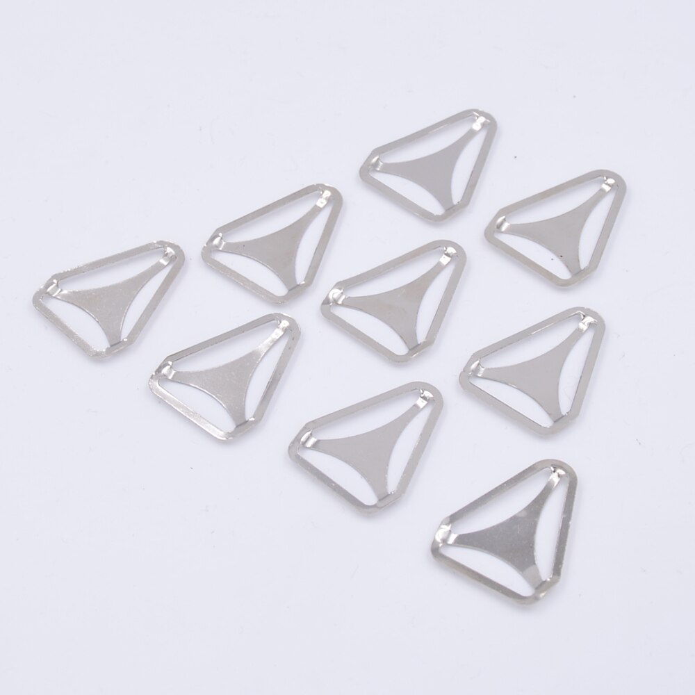 Clip de jarretelles Triangle, 10 pièces, fournitures de quincaillerie, DIY