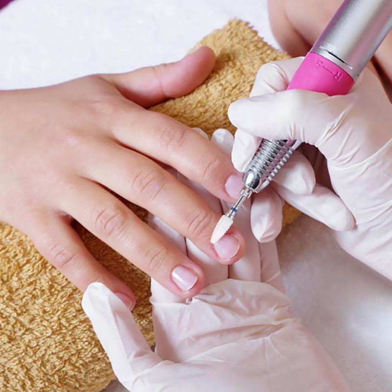 Nail Cone Tip Ceramic Drill Bits Electric Manicure Drills Sander Tools Manicure Pedicure Grinding Head Sander Tool