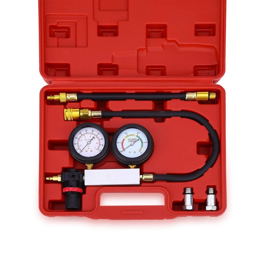 Car Vehicle Cylinder Diagnostic Tool Gauge Engine Leak Detector