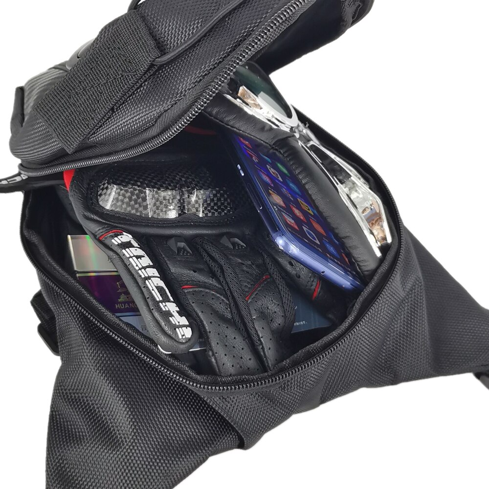 Nylon taljepakker bentaske vandtæt taljetaske motorcykel sjov bæltetaske fanny pack taljetaske bæltepakker til mænd