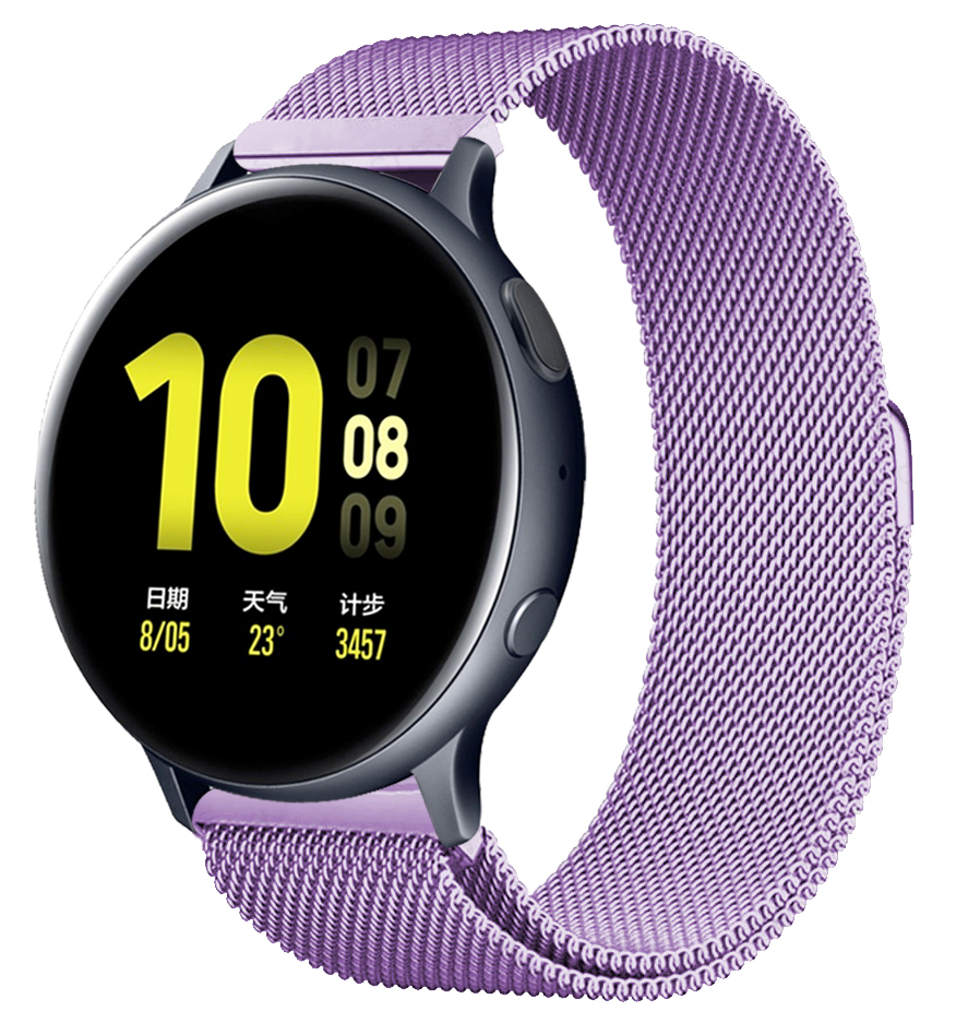 Correa de bucle milanés para garmin vivoactive 5 Denver sw360 DW reemplazo 20mm 22mm pulsera correa de reloj Amazfit MOTO Universal