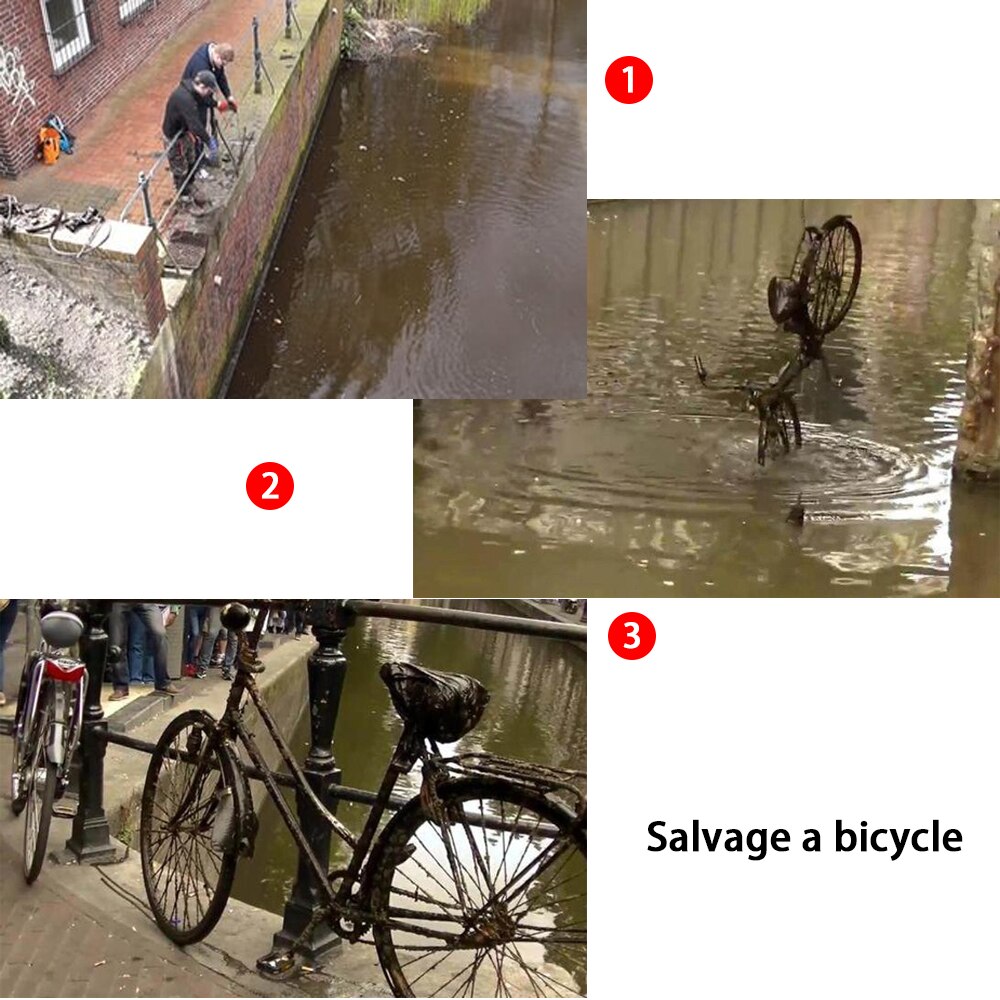 Anneau pour pêche à l'aimant en néodyme Super puissant, crochet à anneau pour récupération en profondeur 48mm, 60mm, 67mm, 75mm, aimant support de pêche tirant