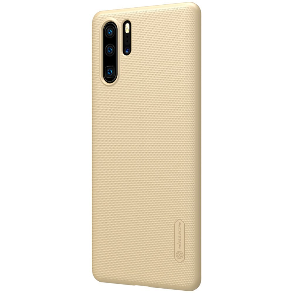 for Huawei P30 Case for Huawei P30 Pro case cover NILLKIN Super Frosted Shield Matte PC Hard Back Cover Case for Huawei P30 Pro: for Huawei P30 / Gold