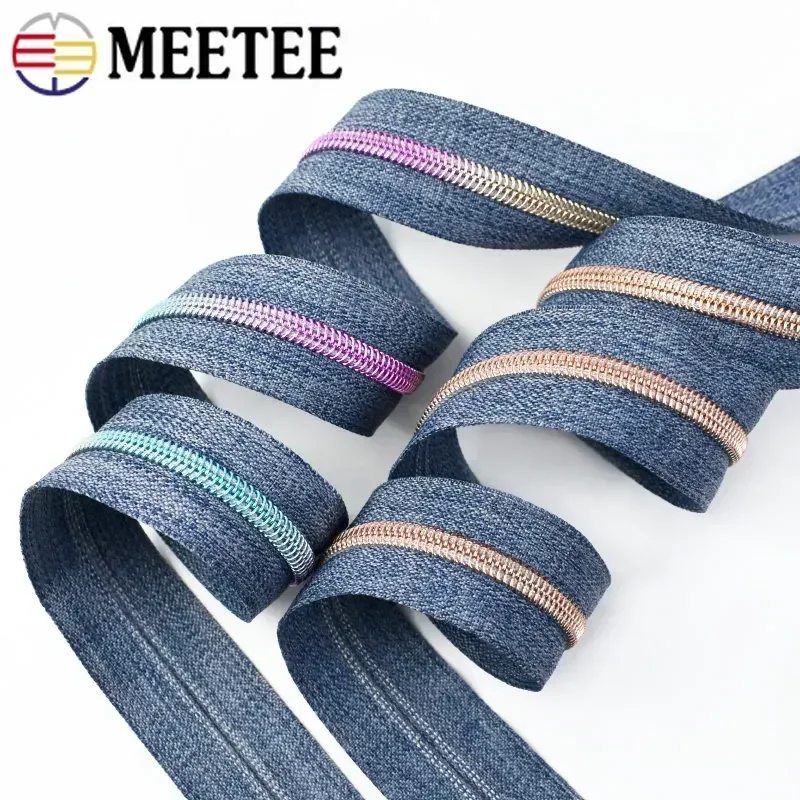 5 # Plastik reiß verschlüsse Klebeband von der Meter Kleidungs stück Spule Reiß verschlüsse Nylon Reiß verschluss zum Nähen Kleidung Reiß verschluss Reapirt Kit DIY Rucksack Zubehör