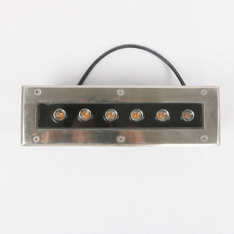 IP68 Waterproof Strip shape LED Underground Light 6W Outdoor Ground Garden Path Floor Buried Yard Spot Landscape 110V220V
