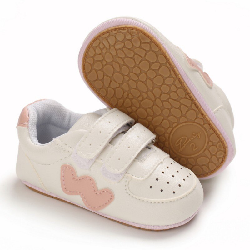 Baby Walking Shoes Solid Color Convenient Non-slip Soft Sole Baby Shoes Baby Bed Shoes: P / 13-18 Months