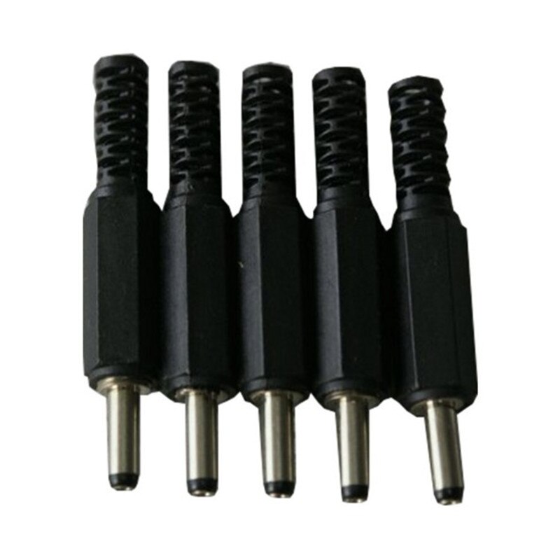 20pcs 1.35mm x 3.5mm Male DC Stekker Jack Adapter Connector Plastic Adapter 3.5*1.35mm