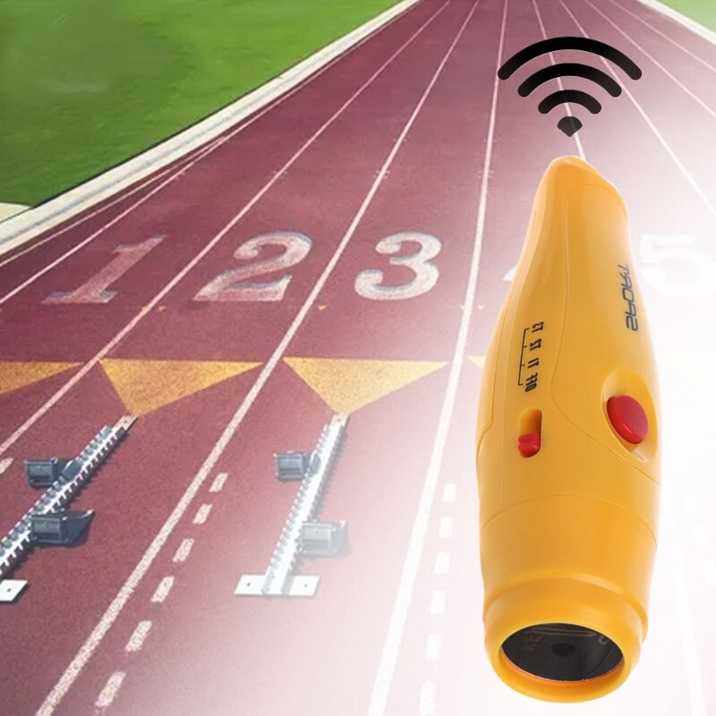 Silbato electrónico de mano de tres tonos para Coach, deportes, baloncesto con Laniard