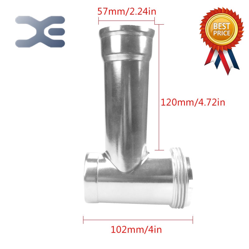 1Pcs Food Grade Stainless Steel Meat Grinder Parts Fit Geepas Kenwood zelmer Moulinex Length 102mm Screw Grinder Auger Bushing