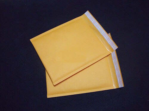 200X250mm Kraft Paper Bubble Envelopes Bags Yellow Bubble Mailers Padded Envelope With Bubble Mailing Bag 1 Pcs