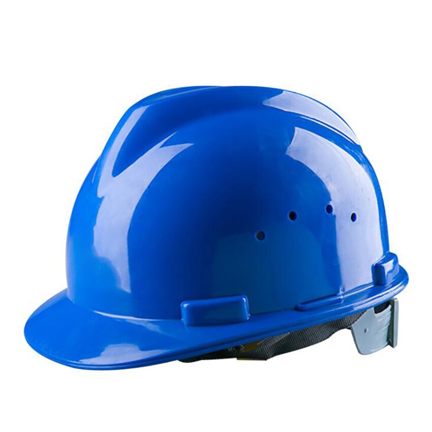 Hard Hat Cap Style with 4 Point Ratchet Suspension, Construction Safety Helmet, Impact Resistance, High Strength Hard Hat: Blue
