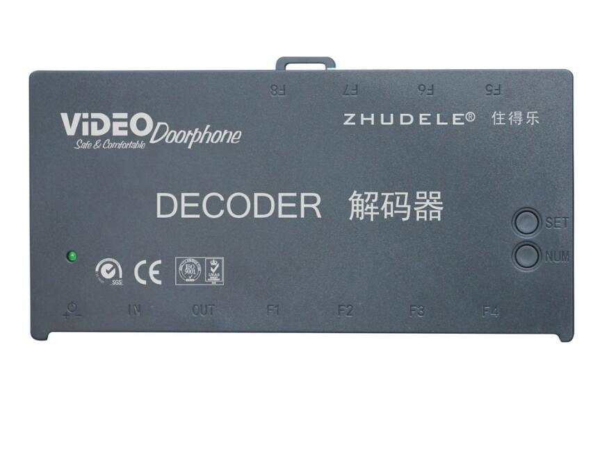 ZHUDELE Decoder voor Building Multi Intercom Systeem Video Deurtelefoon ZDL-980H4