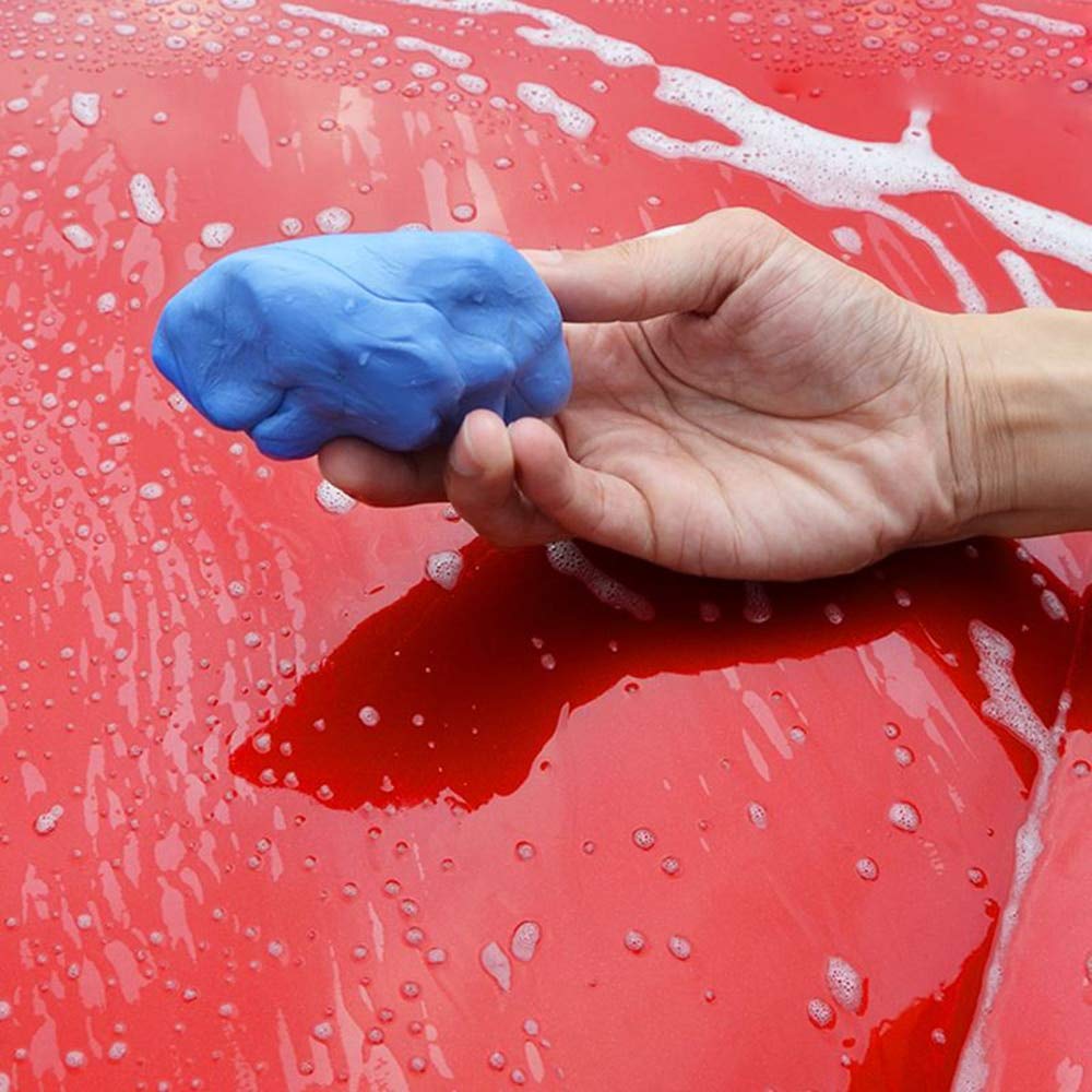 1pc 100g biltvätt clay bar magiska bilrengöringsverktyg auto detaljering ren lack biltvätt lera