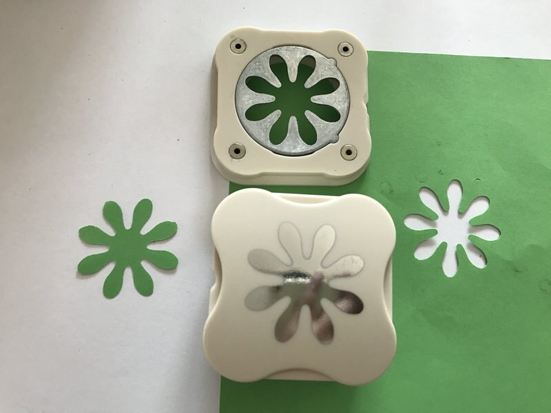 free ship 1.5 inch daisy shape anywhere punch paper puncher scrapbooking punches craft punch hole punch paper cutters for DIY