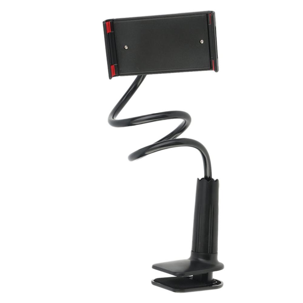 Tablet Stand Voor iPad Telefoon Houder Auto Mount Telefoon Tablet Houder 4-10.6 inch Lange Luie Stand Tablet Accessoires voor iPad Samsung: black