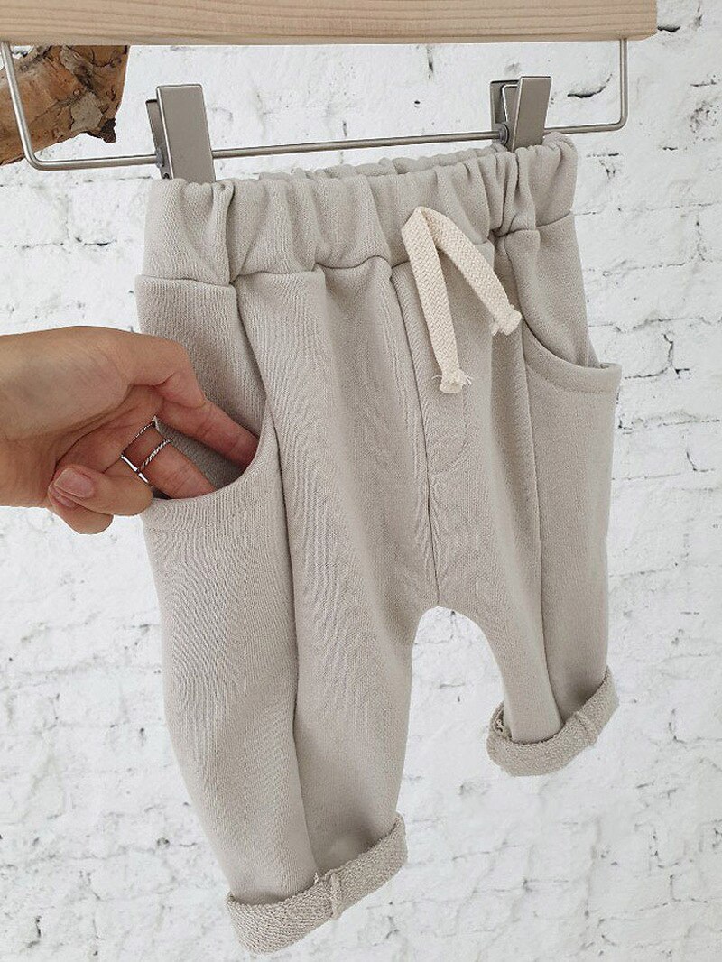 Children Clothing For Autumn And Winter Boys And Girls Harem Pants Baby Hip Pants Children's Pants Thicken Baby Trousers