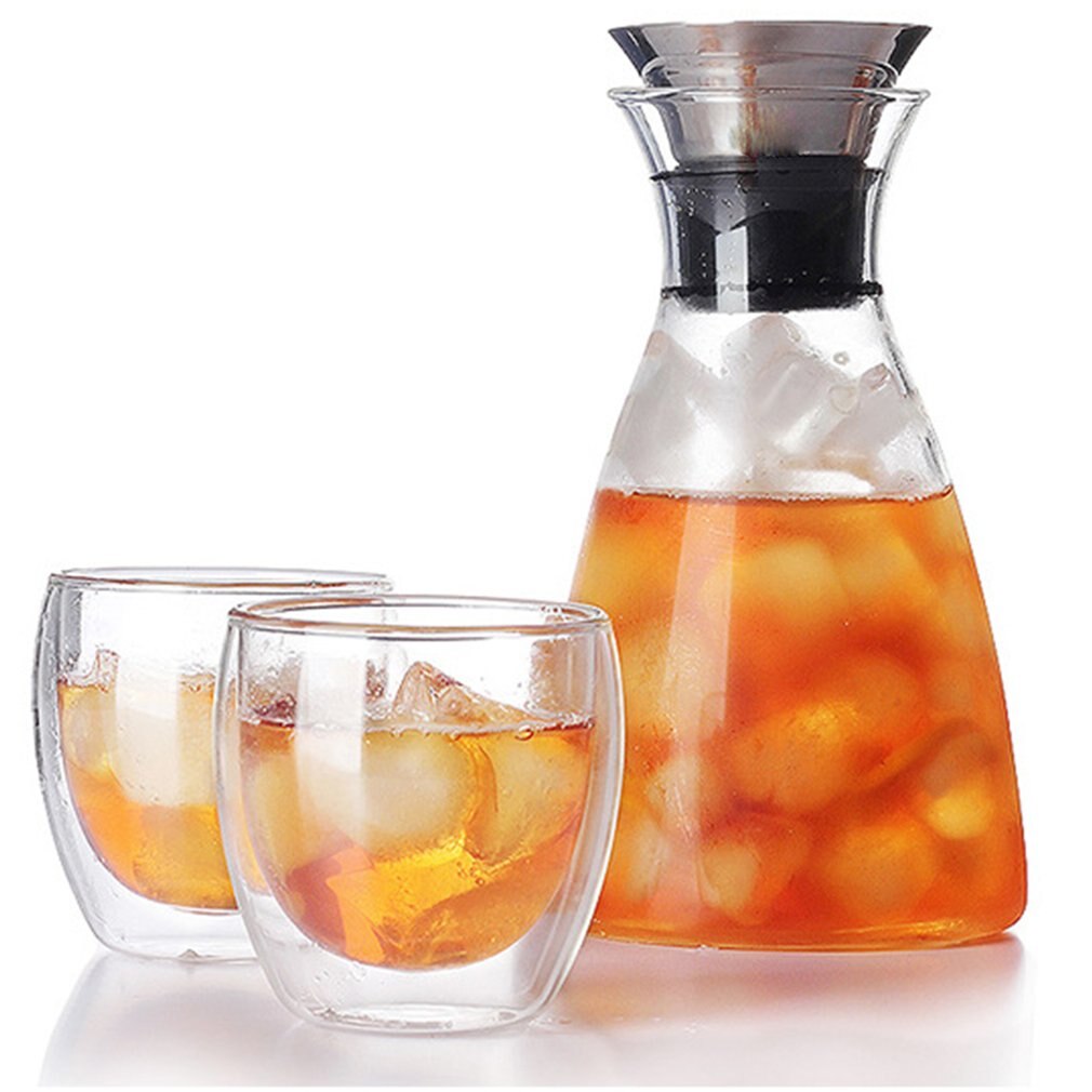 250 Ml Hittebestendige Double Wall Cup Thee Drinken Beker Handgemaakte Geïsoleerde Clear Glas Transparant Ei Vorm Water Glas