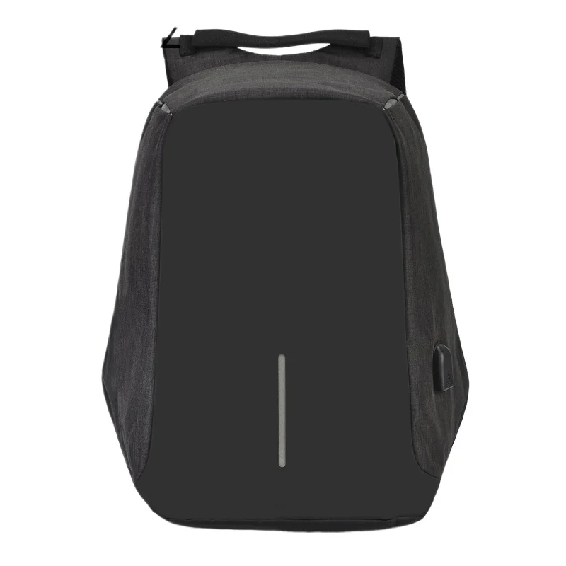 Anti-theft Backpack Bag 15.6 Inch Laptop Men Mochila Male Waterproof Back Pack Backbag Large Capacity School Backpack: black