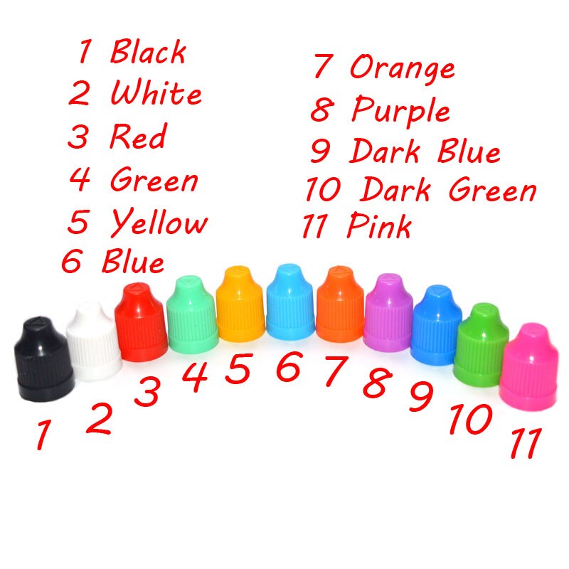 100pcs 10ml PE Plastic Needle Bottle Refillable Empty E Liquid Dropper Bottle With Childproof Cap Squeezable Soft Vial