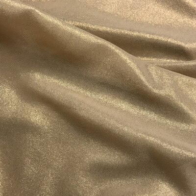 Bling Soft Chiffon Fabric Bronzed Summer Fabric Shiny Costume Cosplay Material: BEIGE