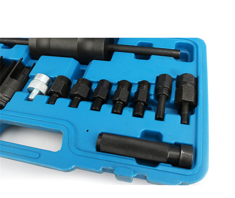 14 Pcs Injection Puller Extractor Kit Tool For Bosch Delphi Deso Siemens Diesel Injector Remover Common Rail Adaptor