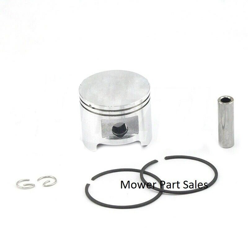 Kit de pistón de motosierra, juego de pistón de cilindro, Kit de anillo de pasador para pistón husqm y Kit de 2 anillos de 45mm, se adapta a 353 motosierra Jonsered CS2152