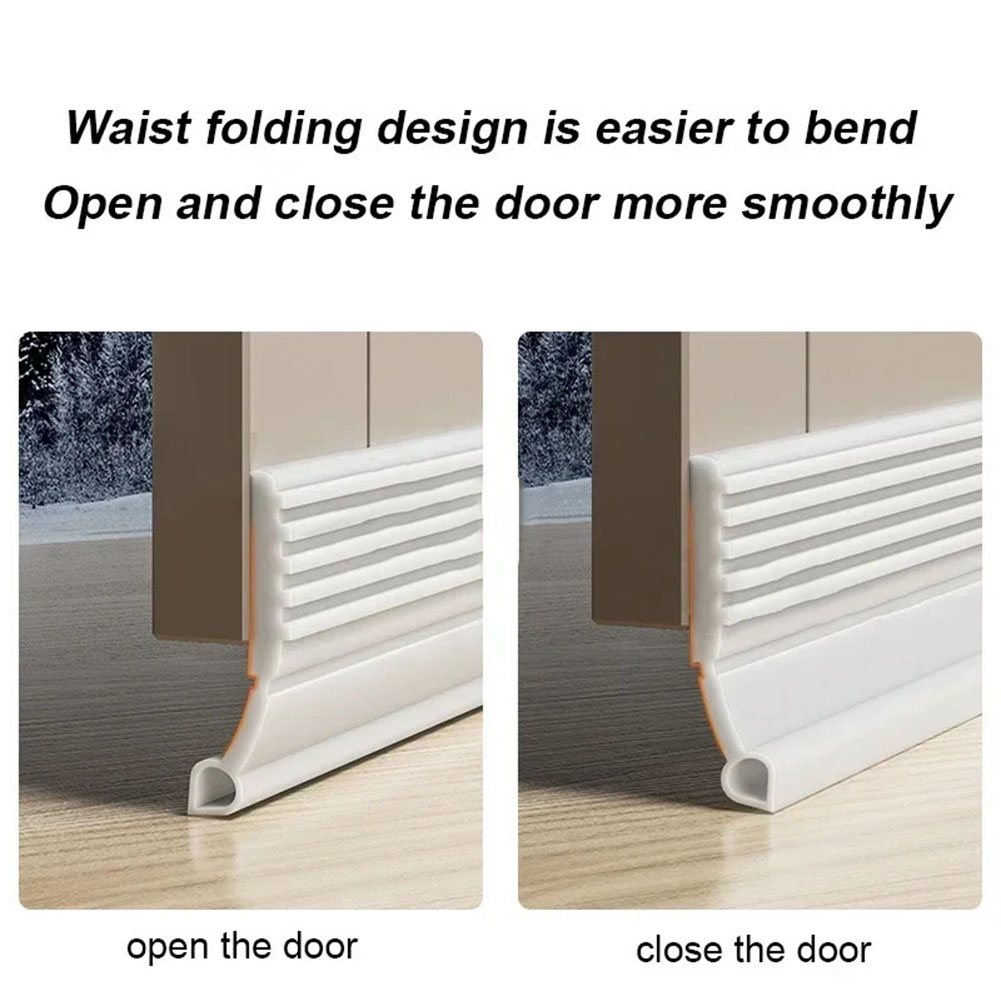 Tetningslist for bunndør tetningslist under døren tetningslister trekkstopper dørpakning kuldesperre vindtette striper