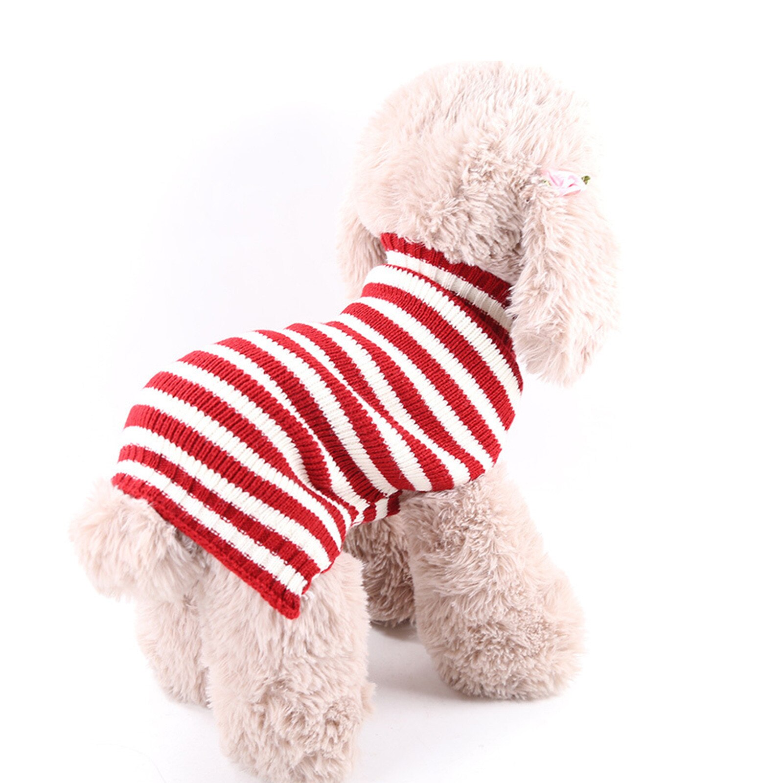 Haustierkleidung Für Kleine Hunde & Katzen – XXS, 2-teiliges Set, Rentier-Design | Aus 100% Baumwolle, Weich & Warm Für Herbst/Winter