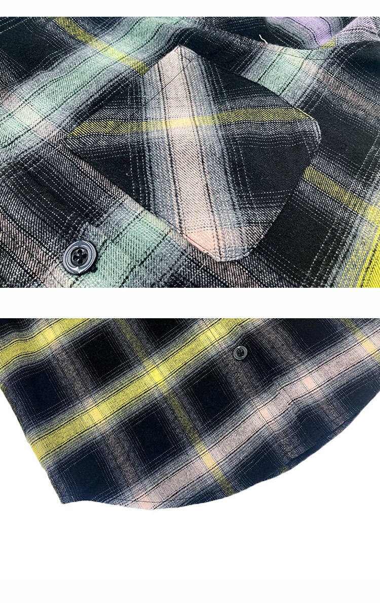 Teen Girls Fall Shirts Plaid Casual Loose Buttons Tops 10 12 13 14 years