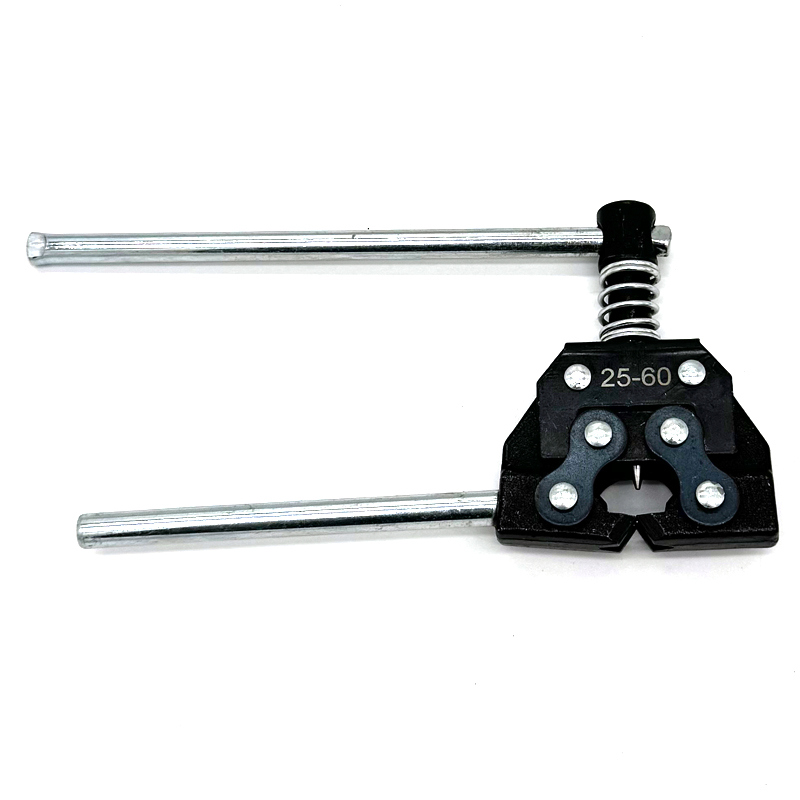 Cortador de cadena de motocicleta, herramienta de soporte de extractor de conexión de cadena divisor 25-60 05B-10B 410-530 25H-60H A2040-A2060 bicicleta: Negro