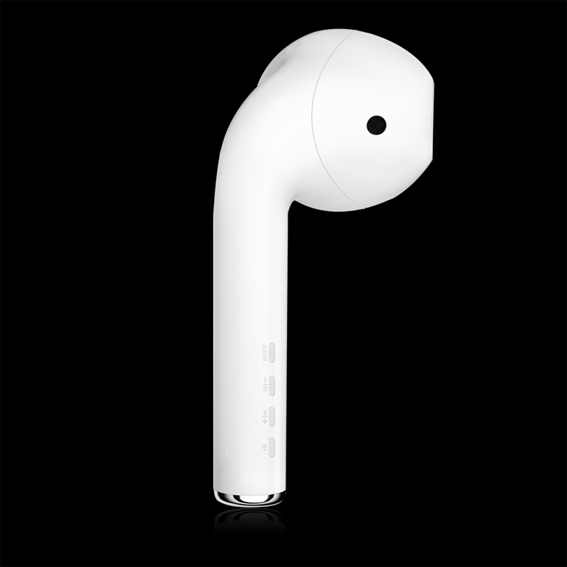 Modelo de auricular gigante, altavoz inalámbrico con Bluetooth, auriculares con forma de reproductor de música estéreo, altavoz , barra de sonido de reproducción de Radio: TRANSPARENT