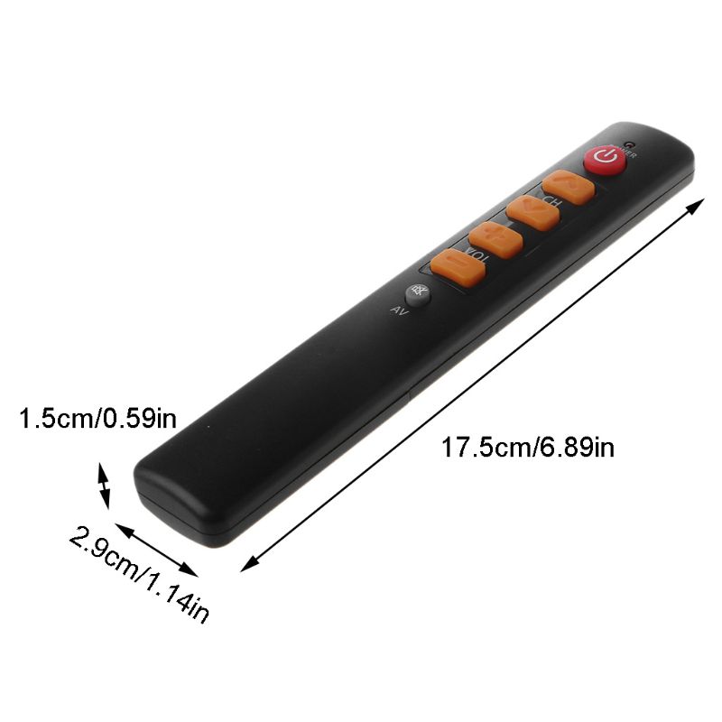 Universal 6 for Key Learning Remote Control Big Button Copy Remote B D5QC