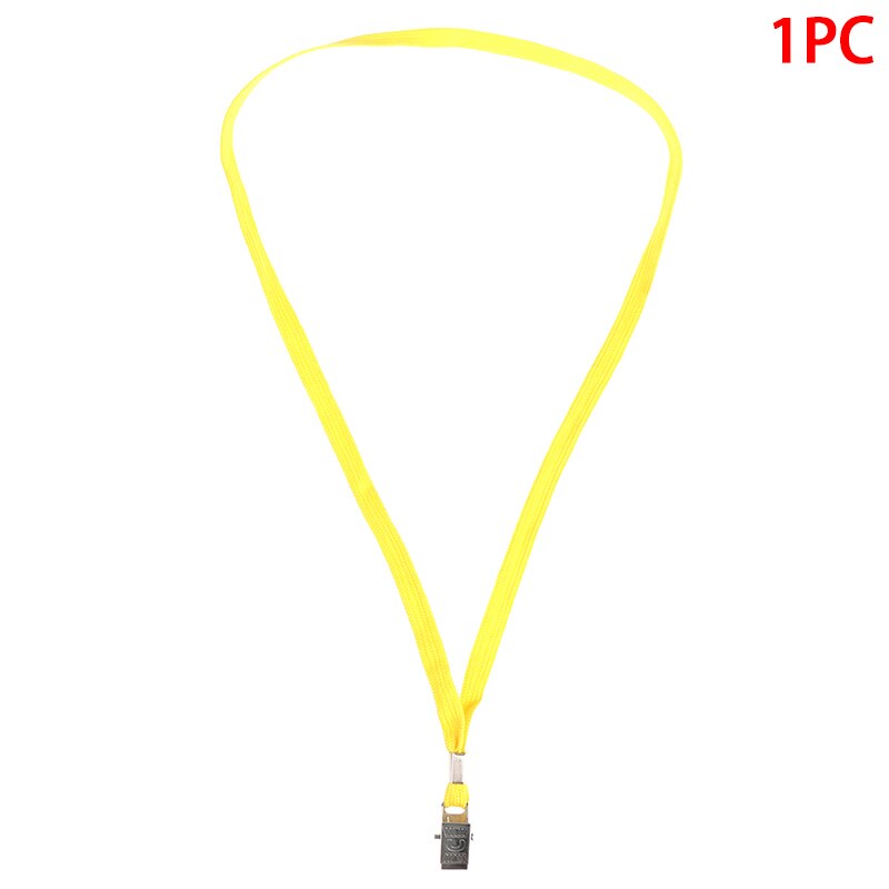 Badge Holder Keys Metal Clip 1PC Neck Strap Lanyard Safety Breakaway For Mobile Phone USB Holder ID Name