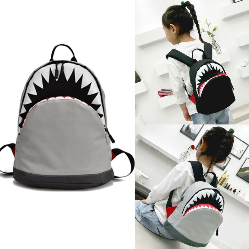 leuke baby schooltas cartoon haai rugzak student jongen meisje universele casual schoudertas