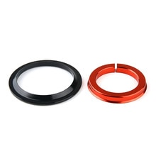 1-1/8" To 1-1/2"Tapered Steerer Crown Ring Fork Conversion Kit Adaptor/Reducer Replacement Headset Crown Races: 2IN1