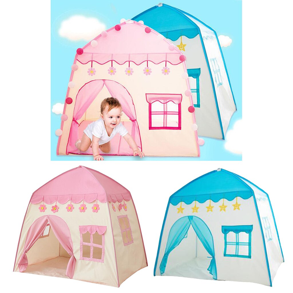 Opvouwbare Kind Kids Play Tent Grappige Baby Tenten Kasteel Huis Tuin Speelgoed