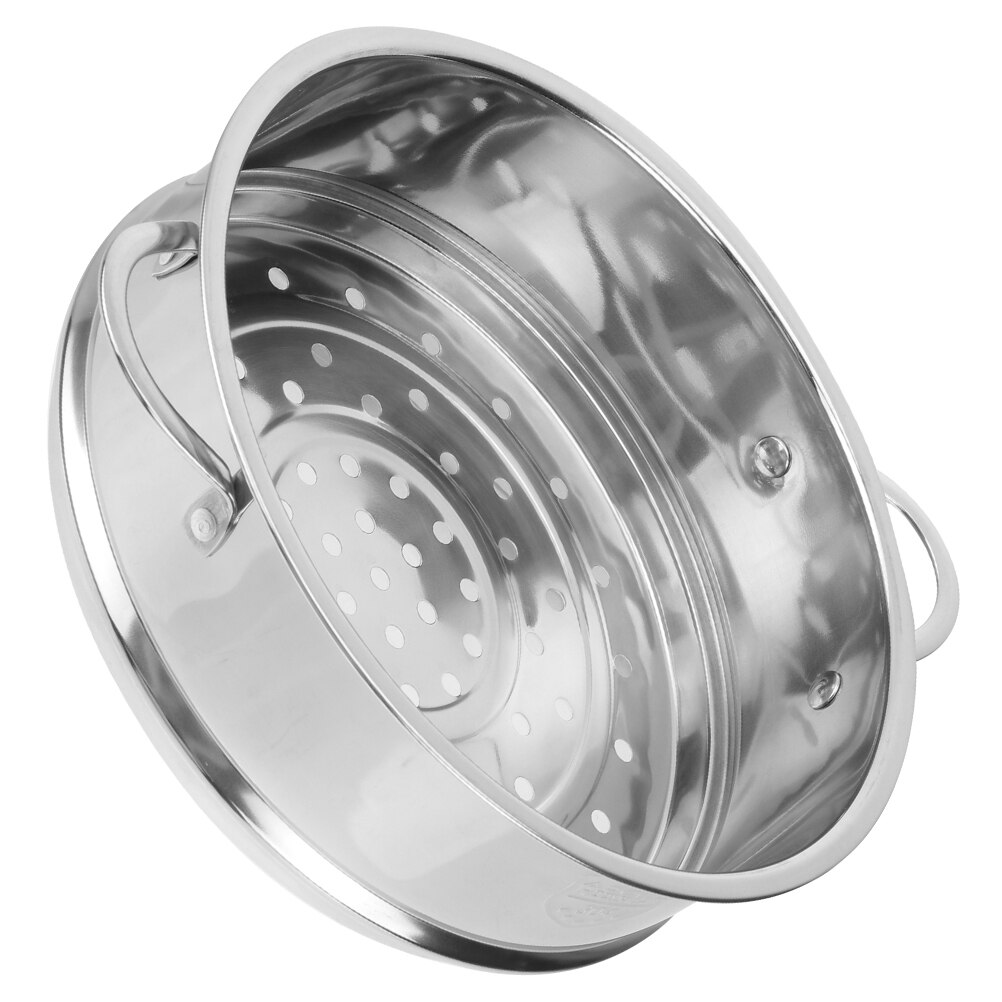 Panier Vapeur Inox 17.5cm - Pour Cuisson Saine - Légumes, Poisson, Riz