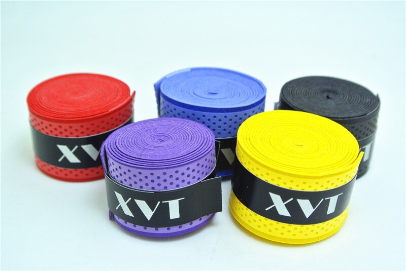 XVT eco-friendly Badminton/ Table Tennis Handle grip tape Tennis racket overgrip / squash Tape / fishing rod Tape 5pcs/lot: Random