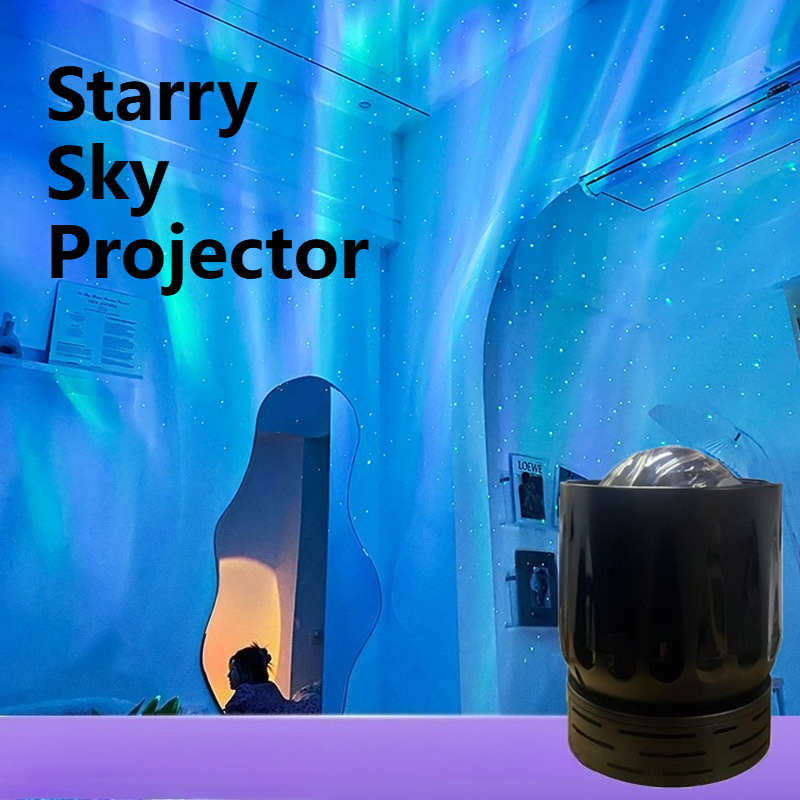 Sterrenhemel Galaxy Omgevingslicht Home Star Projector Galaxy Projector Galaxy Light Projector Slaapkamer Nachtkastje Lamp