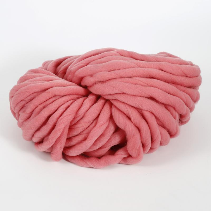 250G Chunky Wol Roving Sjaal Breien Garen Dikke Warme Пряжа Thuis Haak Garen Lana Breien Katoenen Garen Merino Wol garen: 7